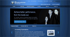 Desktop Screenshot of ciinternational.com